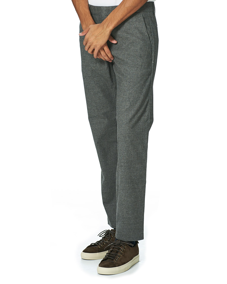 Heren | Broeken | NN07 | Theo Regular Fit Brushed Cotton Chinos Grey
