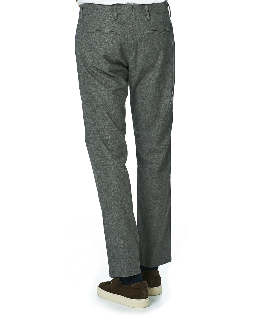 Heren | Broeken | NN07 | Theo Regular Fit Brushed Cotton Chinos Grey