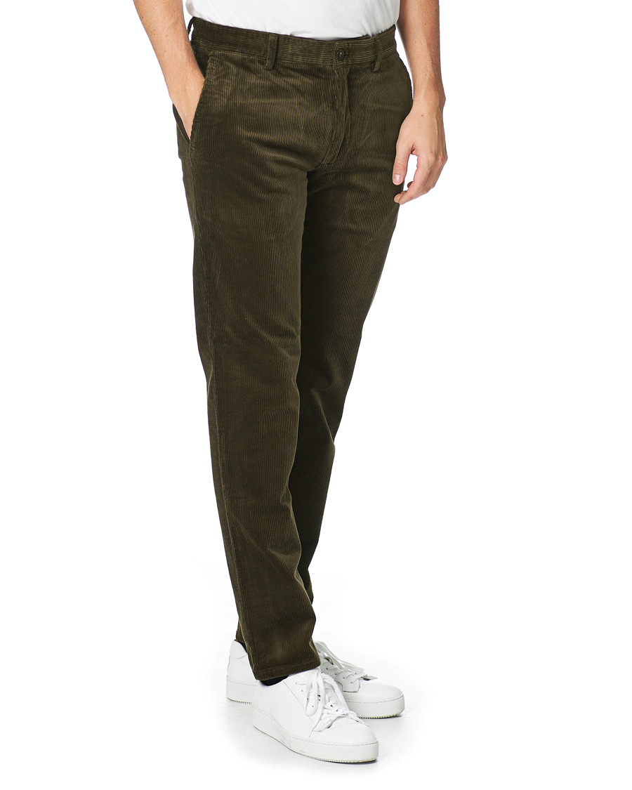 Heren | Broeken | NN07 | Karl Regular Fit Corduroy Trousers Clay W29L32