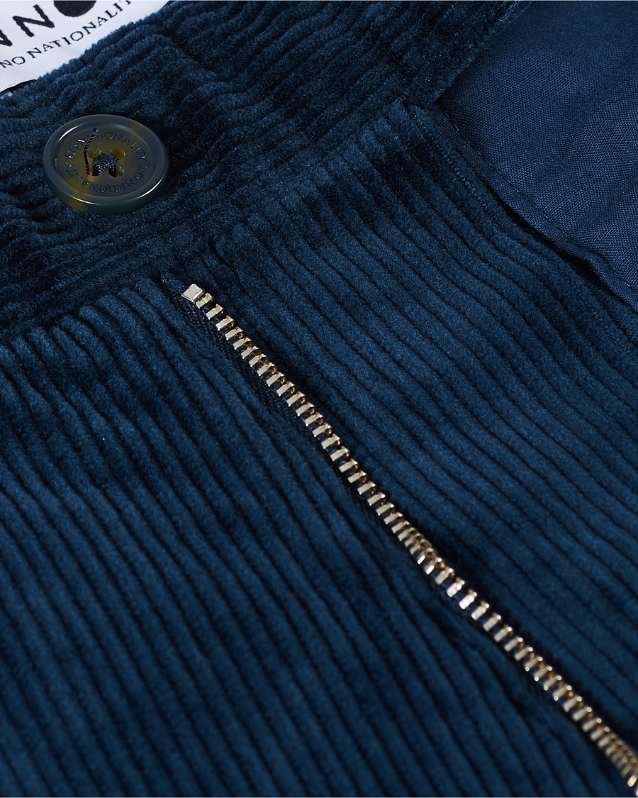 Heren | Broeken | NN07 | Karl Regular Fit Corduroy Trousers Ocean