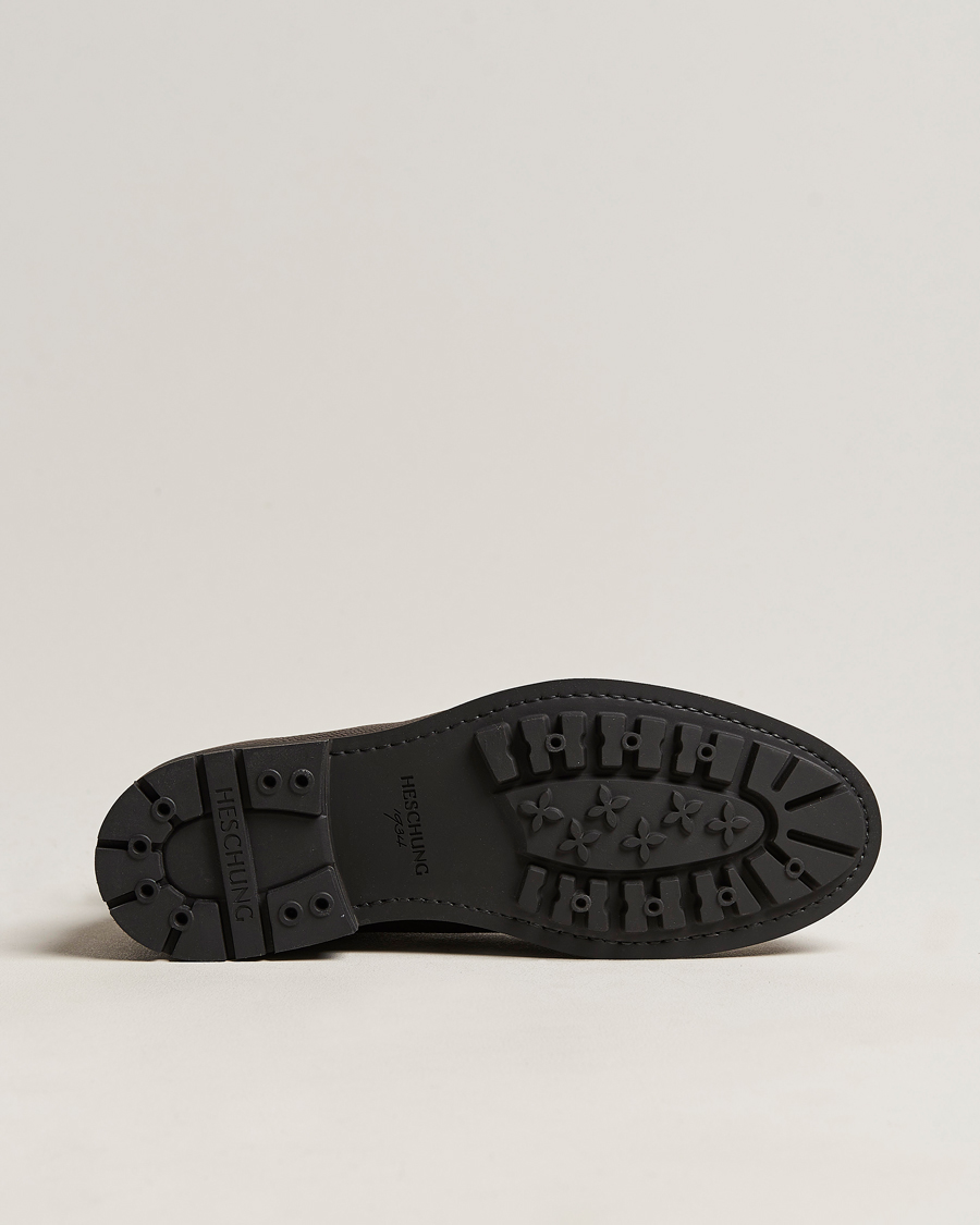 Heren | Heschung Raphia Leather/Suede Boot Moro/Coffee | Heschung | Raphia Leather/Suede Boot Moro/Coffee