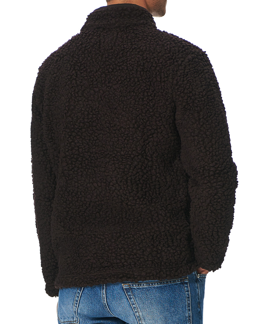 Heren | Truien | NN07 | Morten Fleece Full Zip Brown