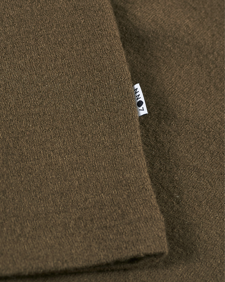 Heren | Overhemden | NN07 | Miyagi Boiled Wool Overshirt Clay