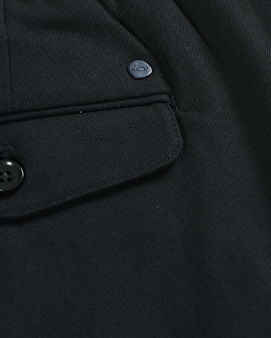 Heren | Broeken | NN07 | Foss Brushed Drawstring Pants Navy Blue