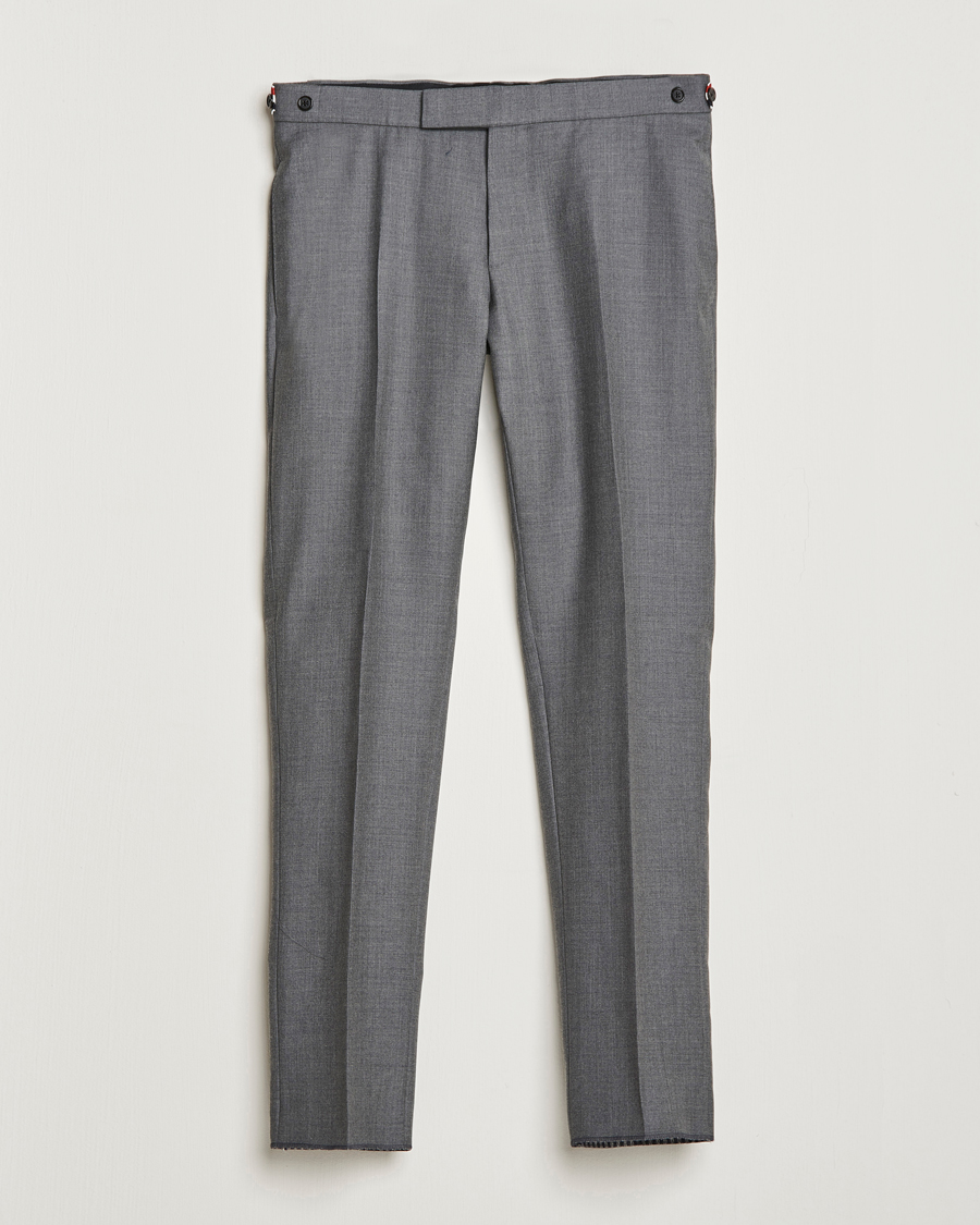 Heren | Broeken | Thom Browne | Super 120s Wool Trousers Medium Grey