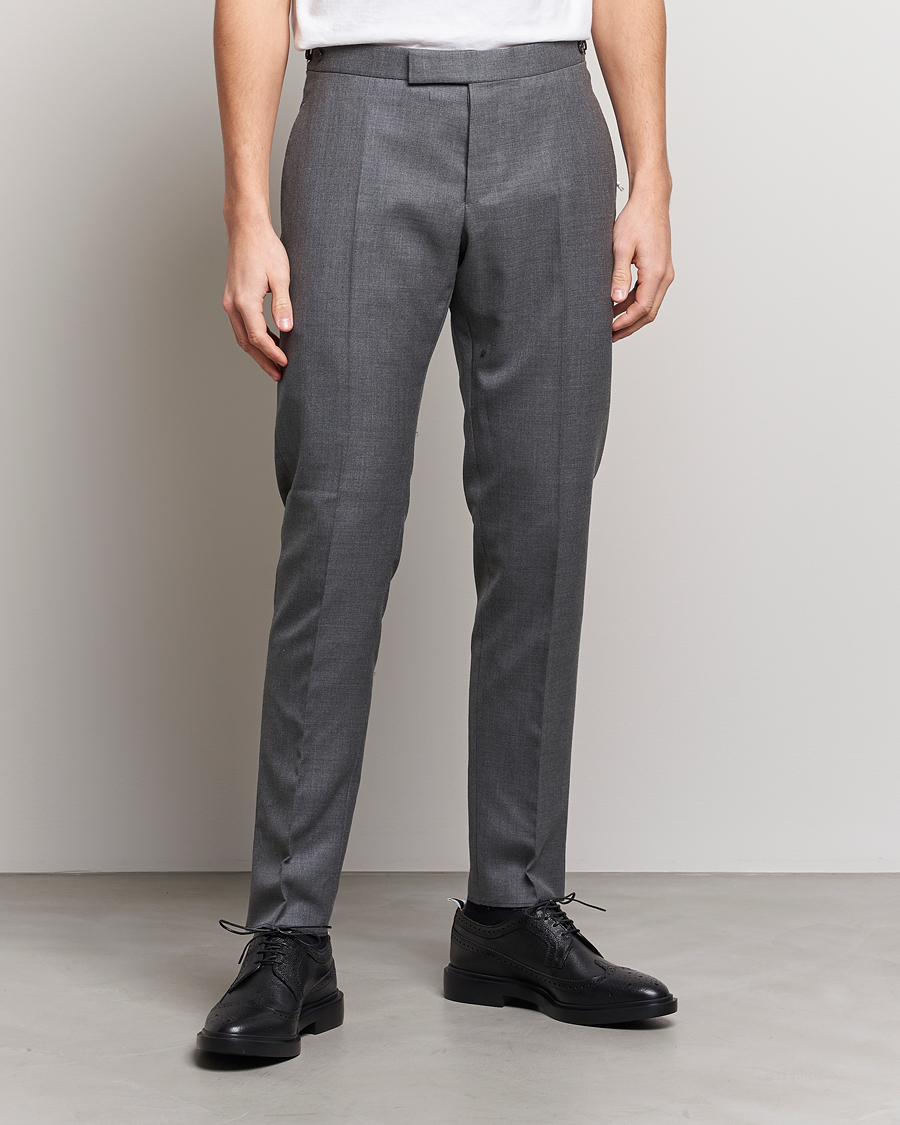 Heren | Broeken | Thom Browne | Super 120s Wool Trousers Medium Grey