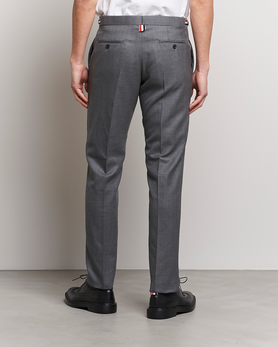 Heren | Broeken | Thom Browne | Super 120s Wool Trousers Medium Grey