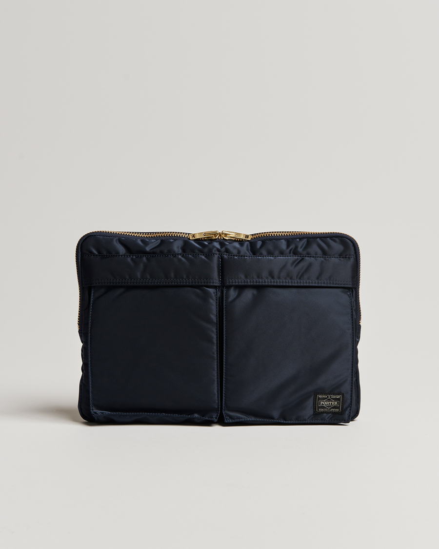 Heren | Porter-Yoshida & Co. Tanker Document Case Iron Blue | Porter-Yoshida & Co. | Tanker Document Case Iron Blue