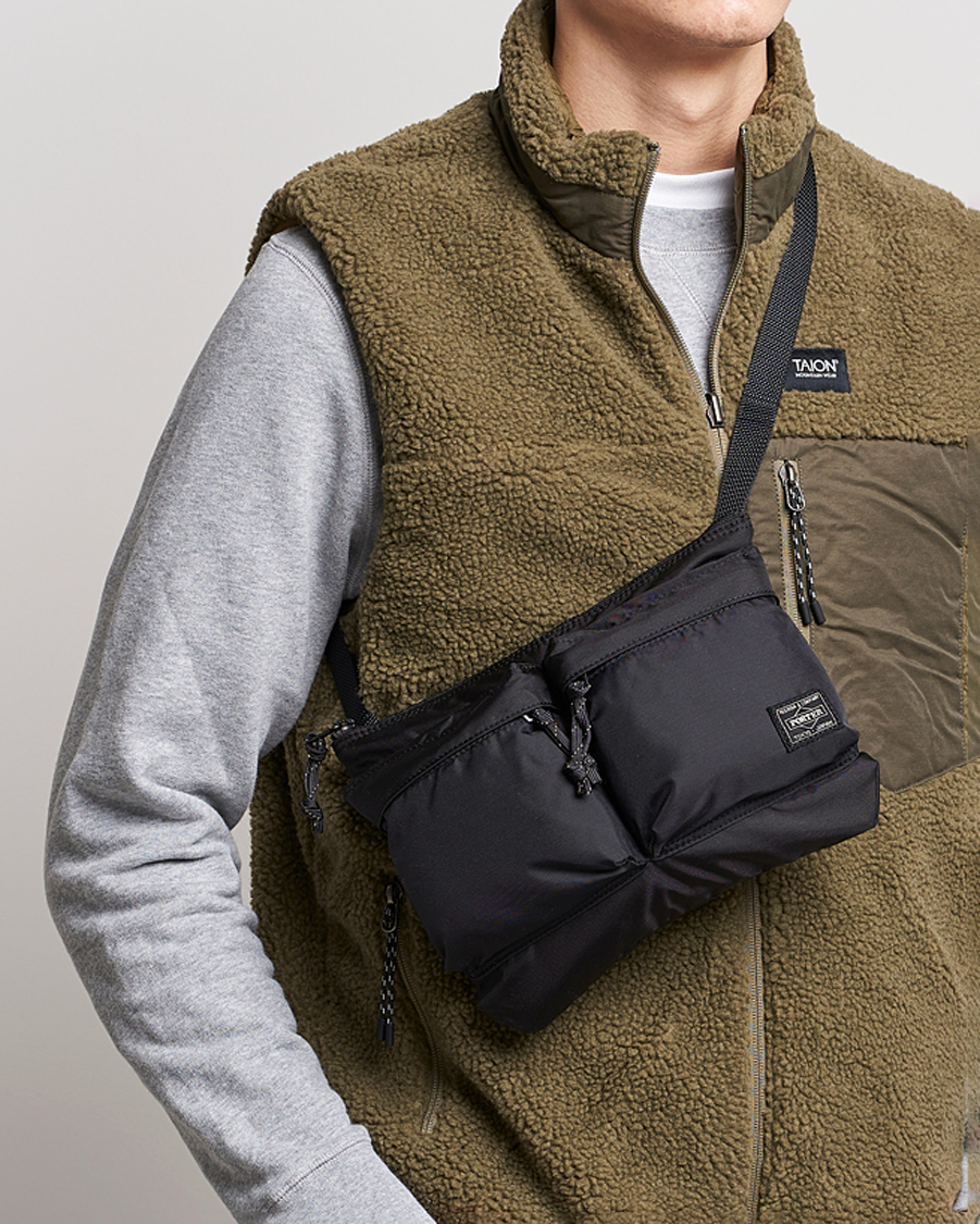 Heren | Tassen | Porter-Yoshida & Co. | Porter-Yoshida & Co.Force Small Shoulder BagBlack
