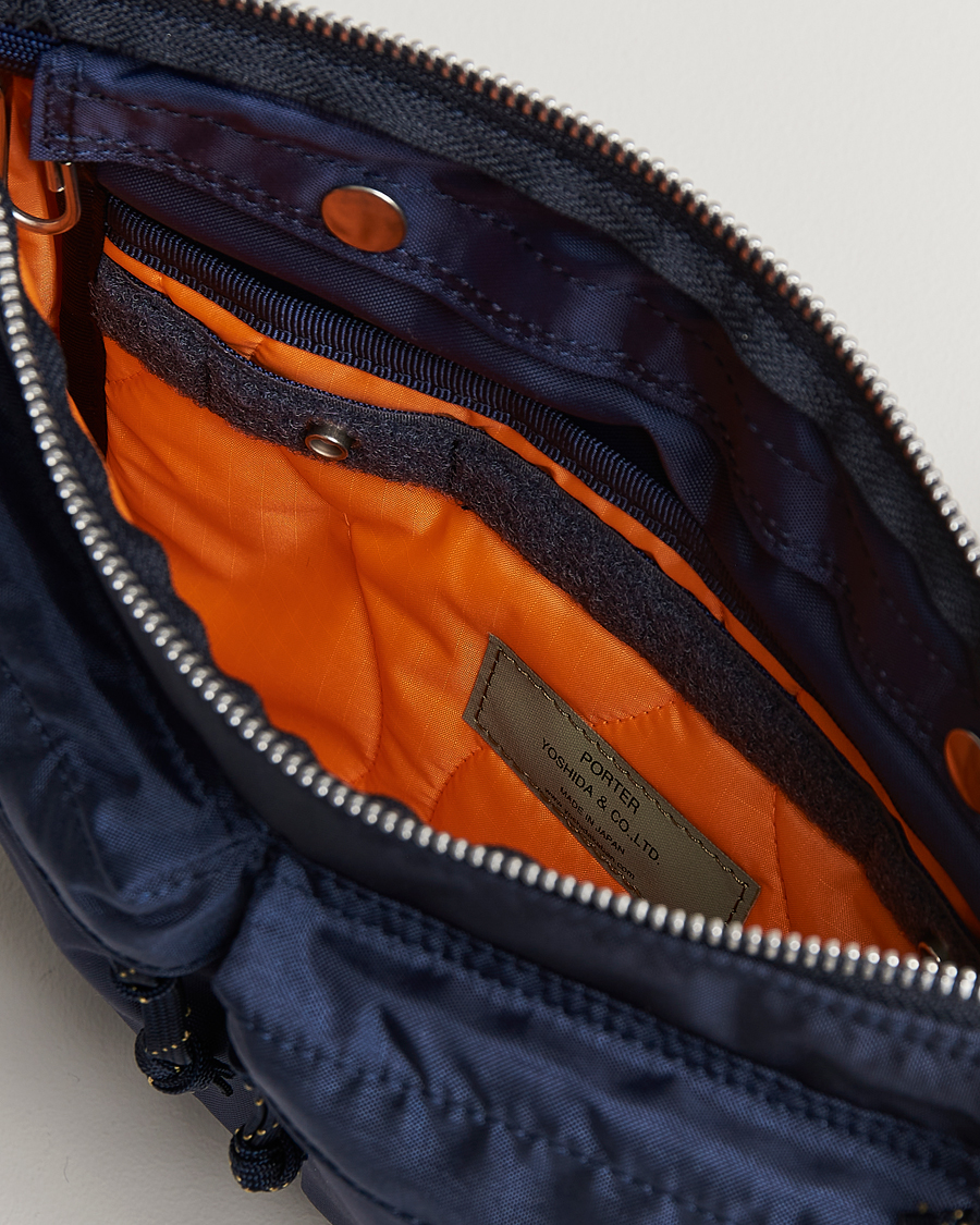 Heren | Tassen | Porter-Yoshida & Co. | Force Small Shoulder Bag Navy Blue