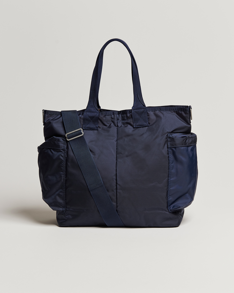 Heren | Tassen | Porter-Yoshida & Co. | Force 2Way Tote Bag Navy Blue