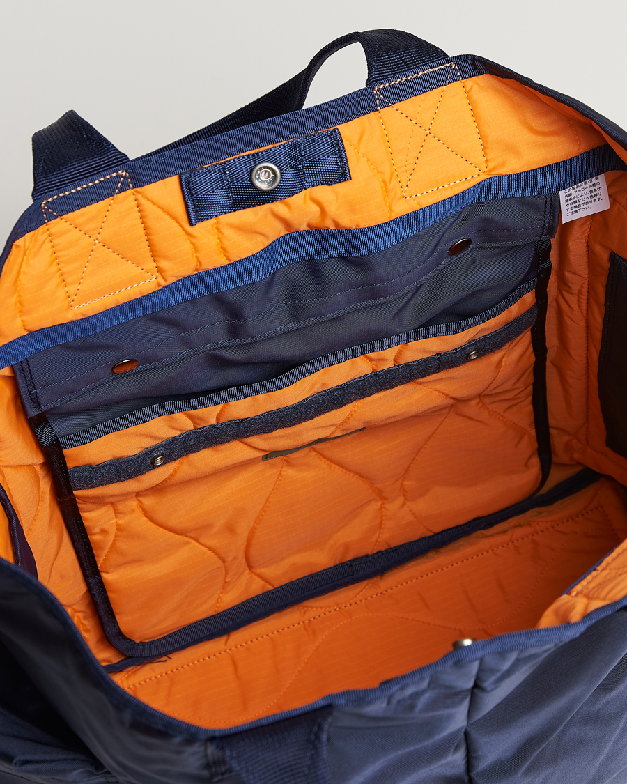 Heren | Tassen | Porter-Yoshida & Co. | Force 2Way Tote Bag Navy Blue