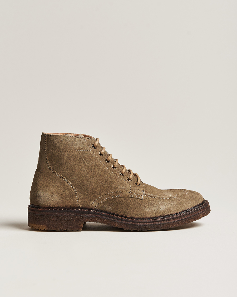 Heren |  | Astorflex | Nuvoflex Lace Up Boot Stone Suede