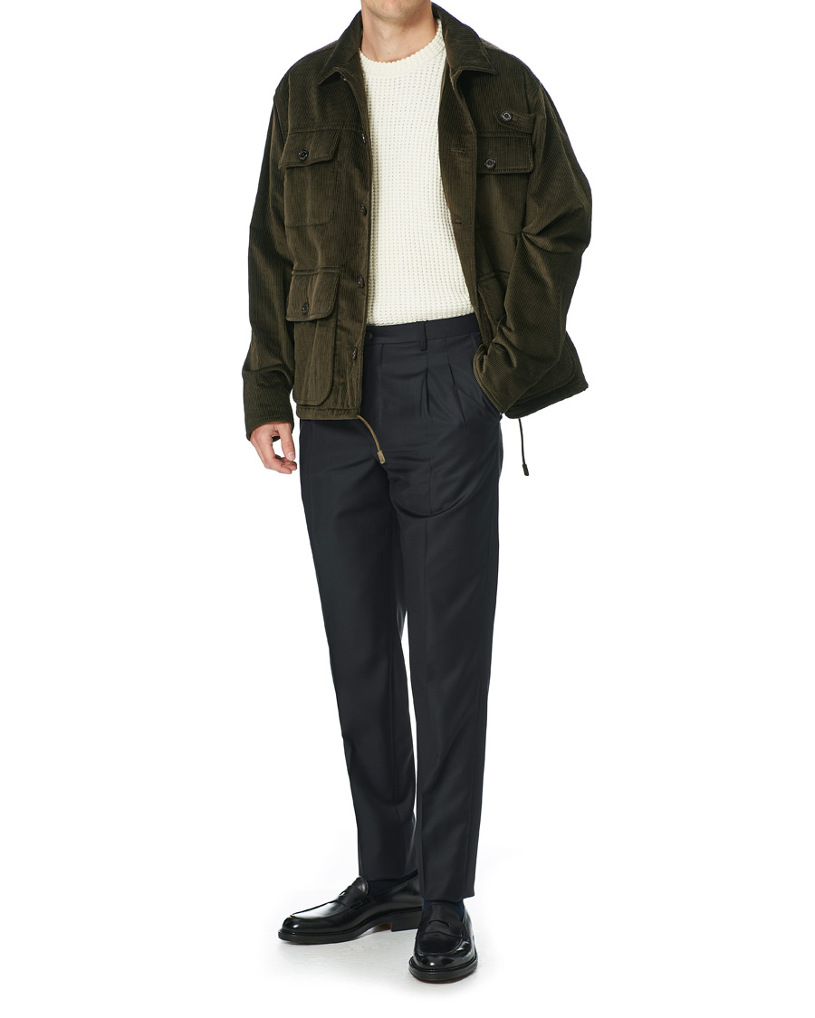 Heren | Jassen | Ralph Lauren Purple Label | Seymour Wale Corduroy Jacket Dark Green