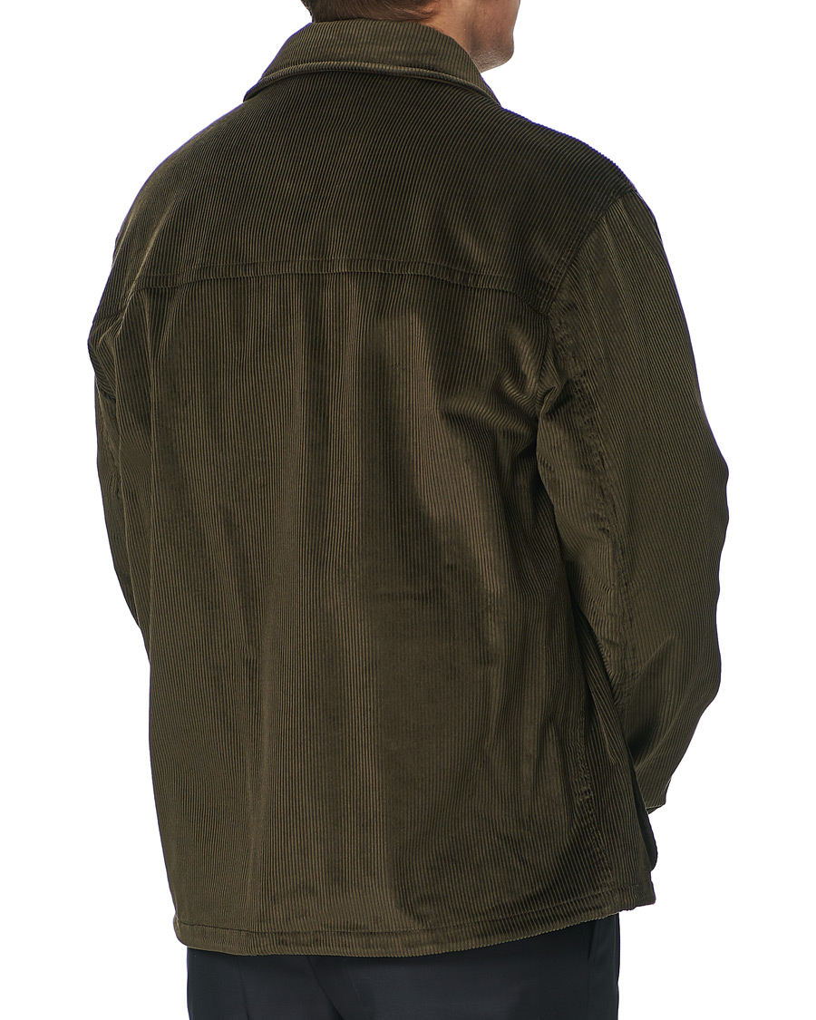 Heren | Jassen | Ralph Lauren Purple Label | Seymour Wale Corduroy Jacket Dark Green
