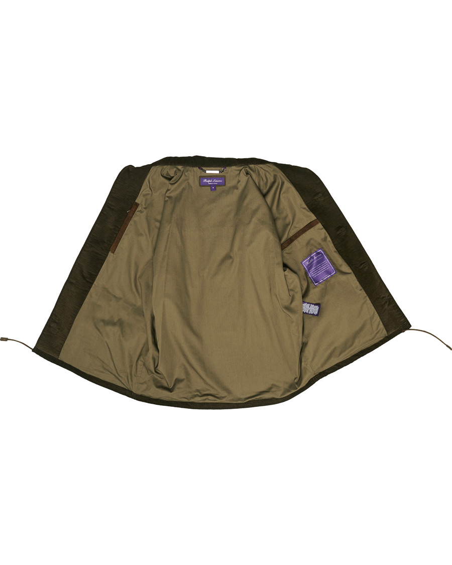 Heren | Jassen | Ralph Lauren Purple Label | Seymour Wale Corduroy Jacket Dark Green