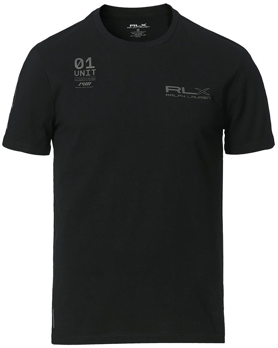 Heren | T-shirts | RLX Ralph Lauren | Ultimate Performance Crew Neck Tee Black