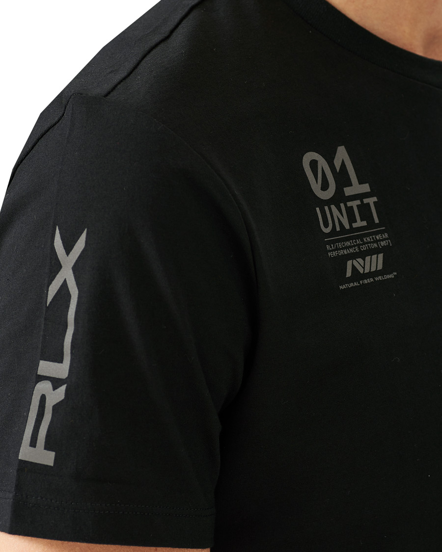 Heren | T-shirts | RLX Ralph Lauren | Ultimate Performance Crew Neck Tee Black