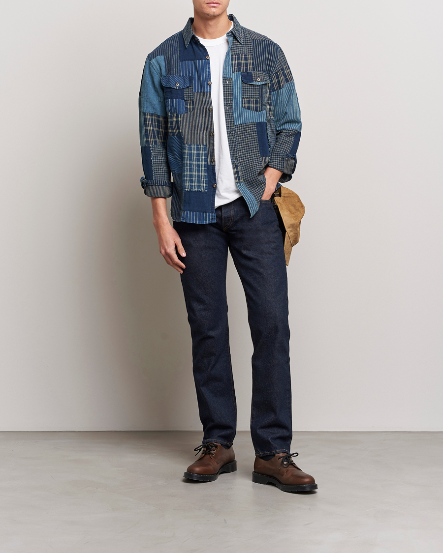 Heren | Broeken | RRL | Slim Fit 5-Pocket Denim Once Washed