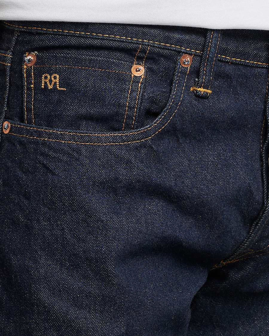 Heren | Broeken | RRL | Slim Fit 5-Pocket Denim Once Washed