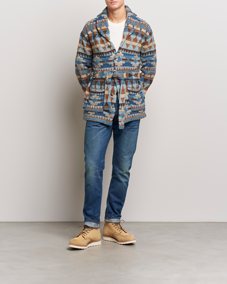 Heren | Jeans | RRL | Slim Narrow 5-Pocket Denim Grandfalls Wash