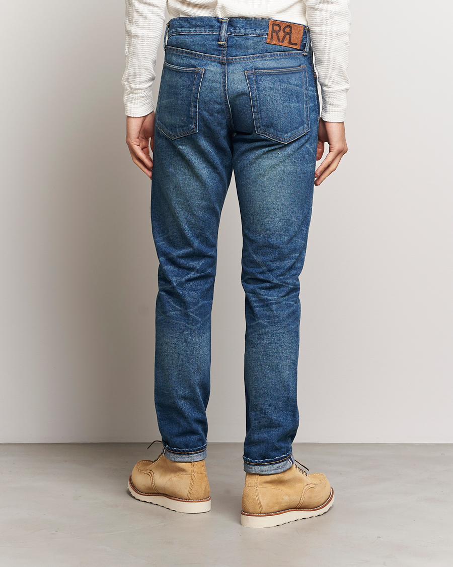 Heren | Jeans | RRL | Slim Narrow 5-Pocket Denim Grandfalls Wash