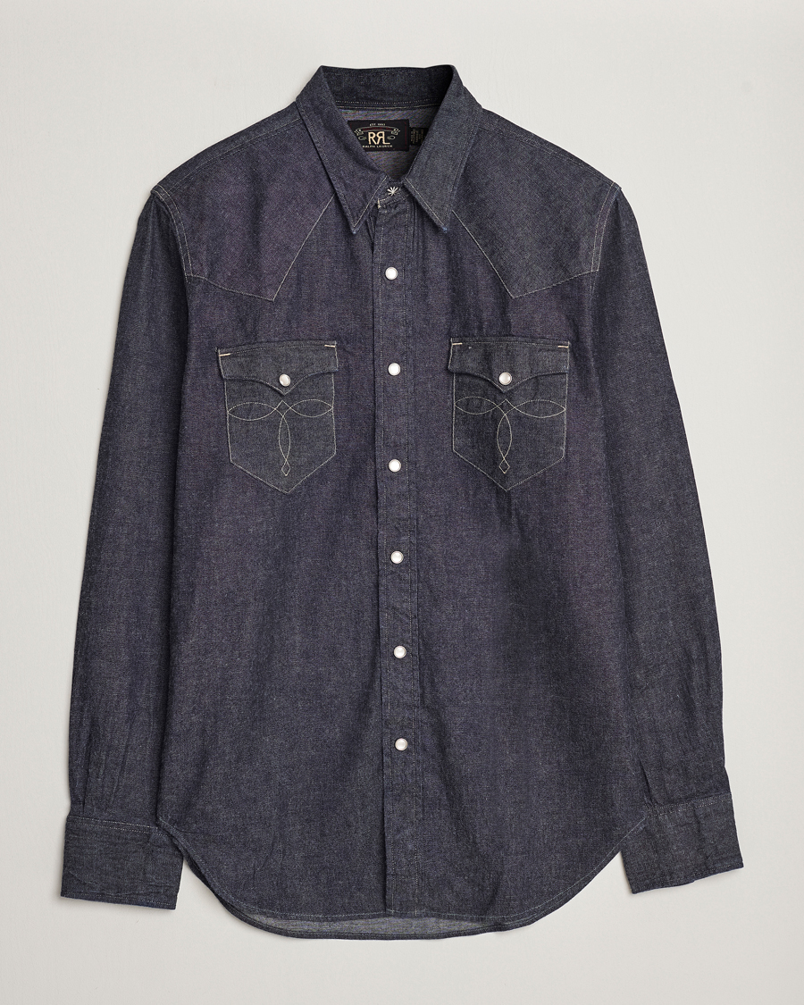Heren | Overhemden | RRL | Buffalo Western Shirt Rinse