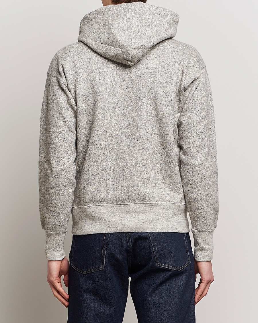 Heren | Truien | RRL | Hooded Pullover Athletic Grey Heather
