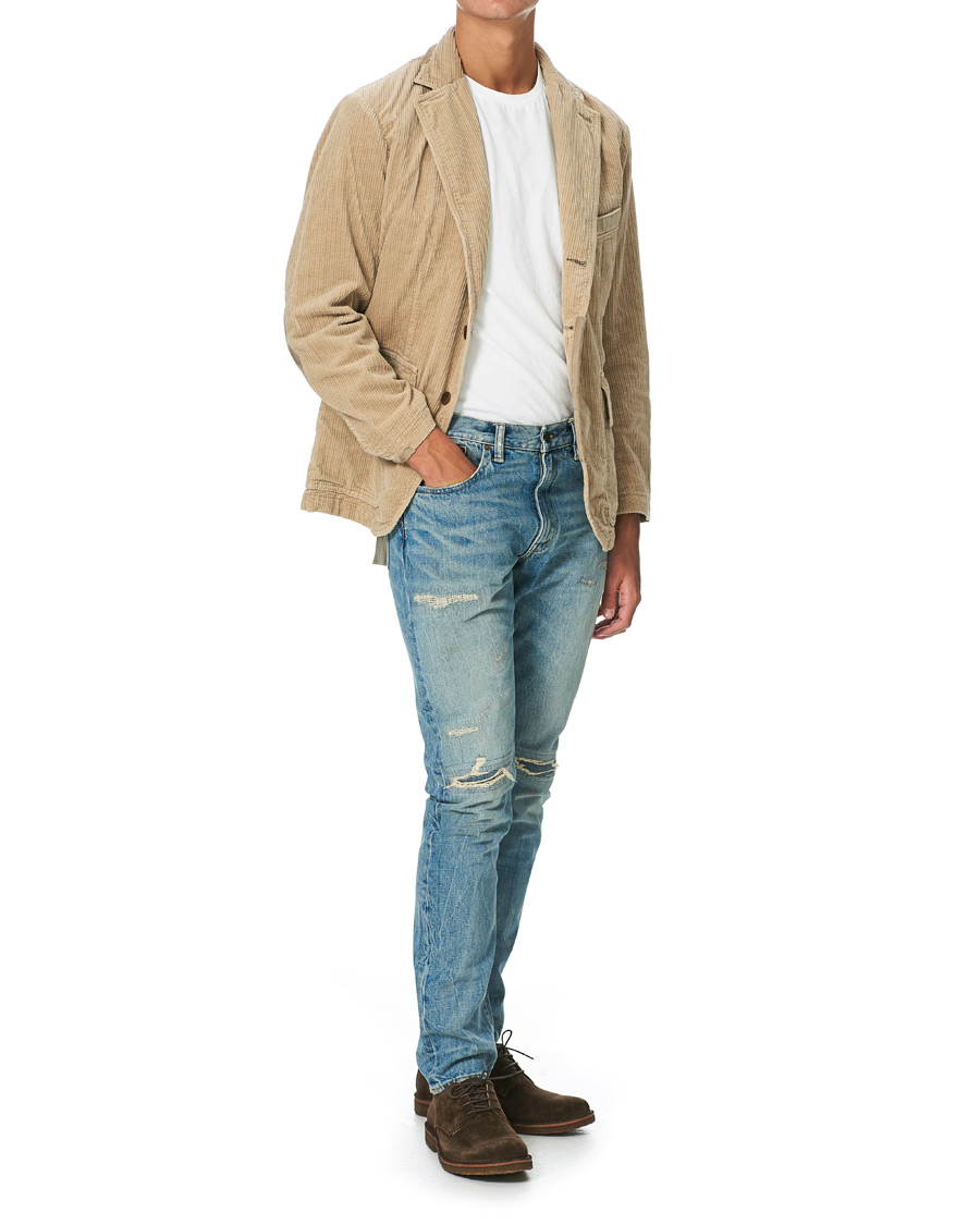 Heren | Blazers | RRL | Howdon Corduroy Sport Jacket Stone