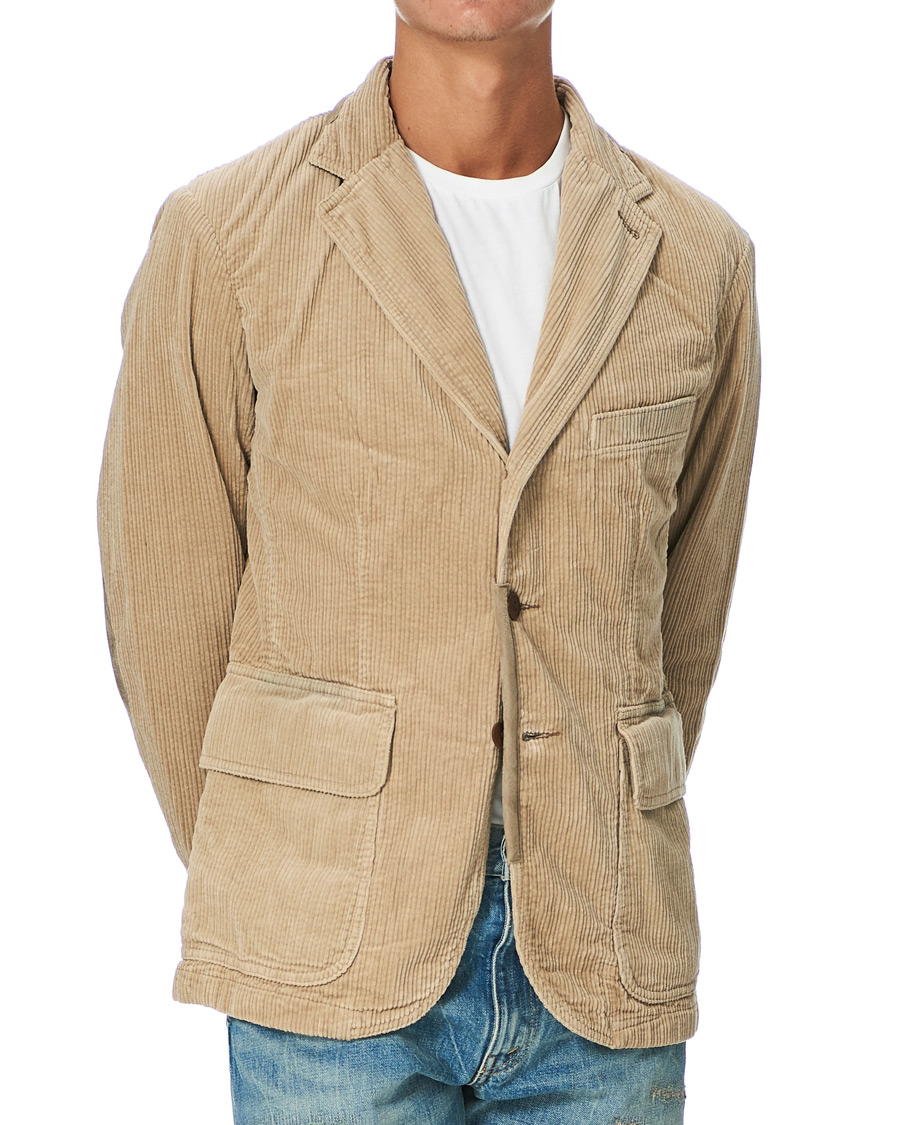 Heren | Blazers | RRL | Howdon Corduroy Sport Jacket Stone