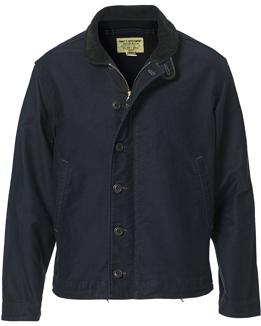 Heren | Jassen | RRL | Bower Deck Jacket Dark Navy