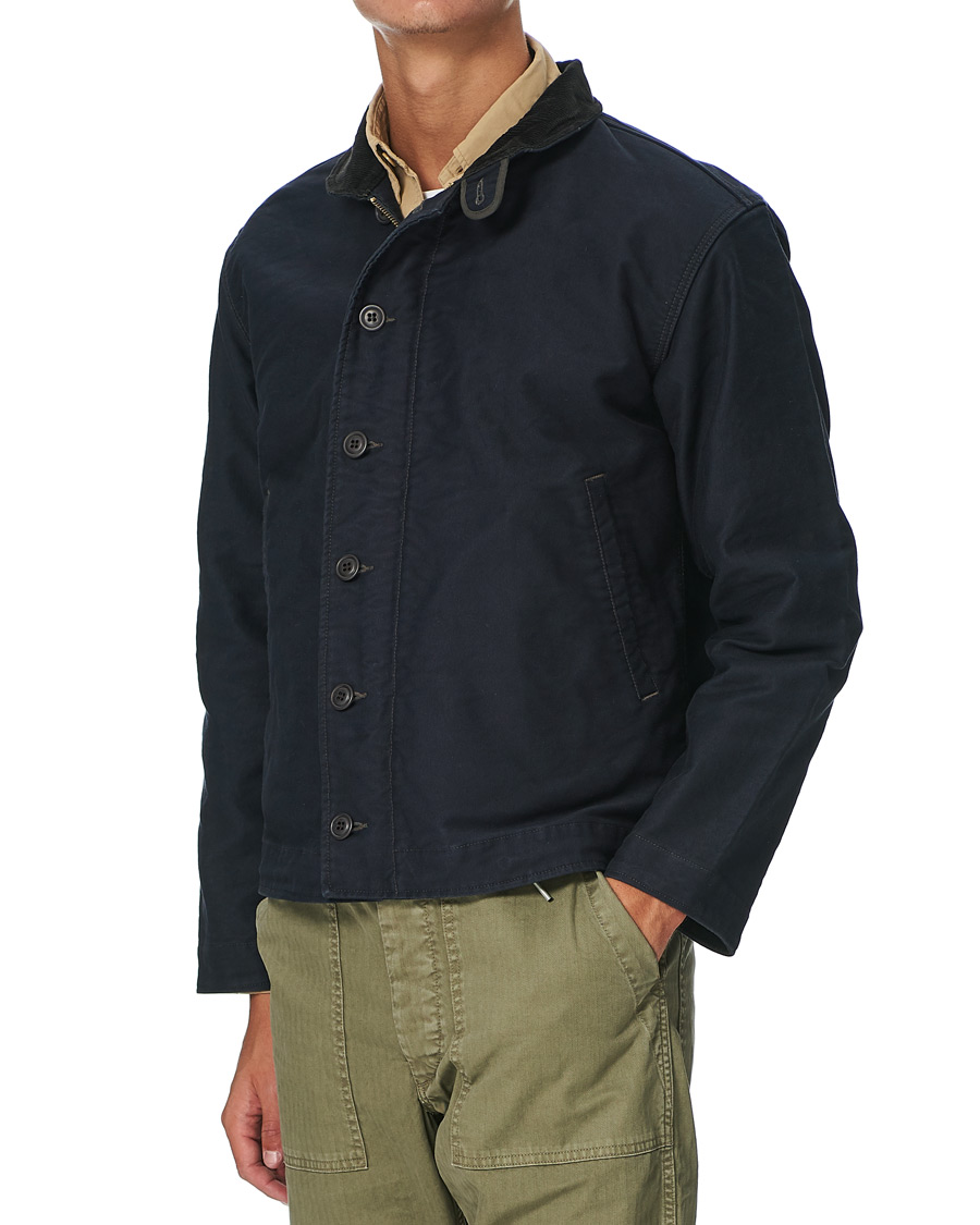 Heren | Jassen | RRL | Bower Deck Jacket Dark Navy