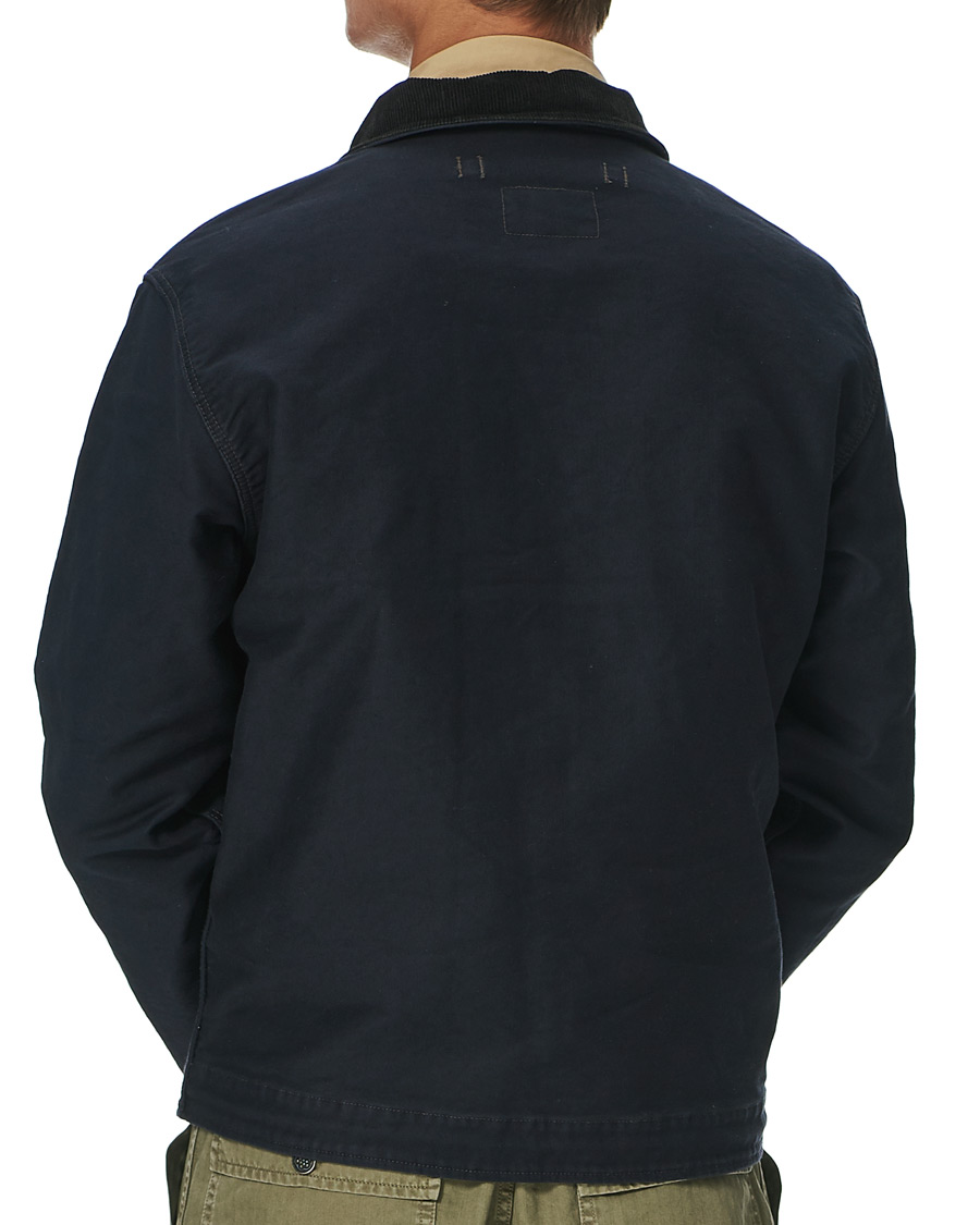 Heren | Jassen | RRL | Bower Deck Jacket Dark Navy