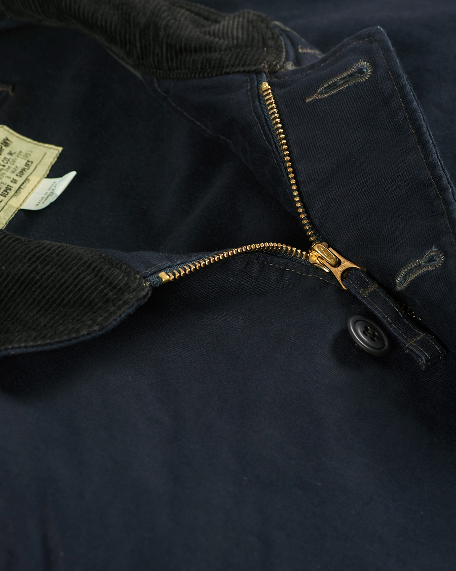 Heren | Jassen | RRL | Bower Deck Jacket Dark Navy