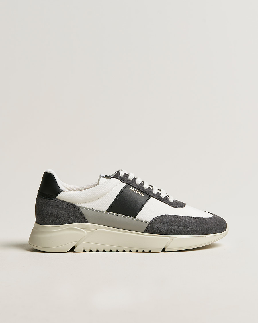 Heren |  | Axel Arigato | Genesis Vintage Runner Sneaker White/Grey Suede