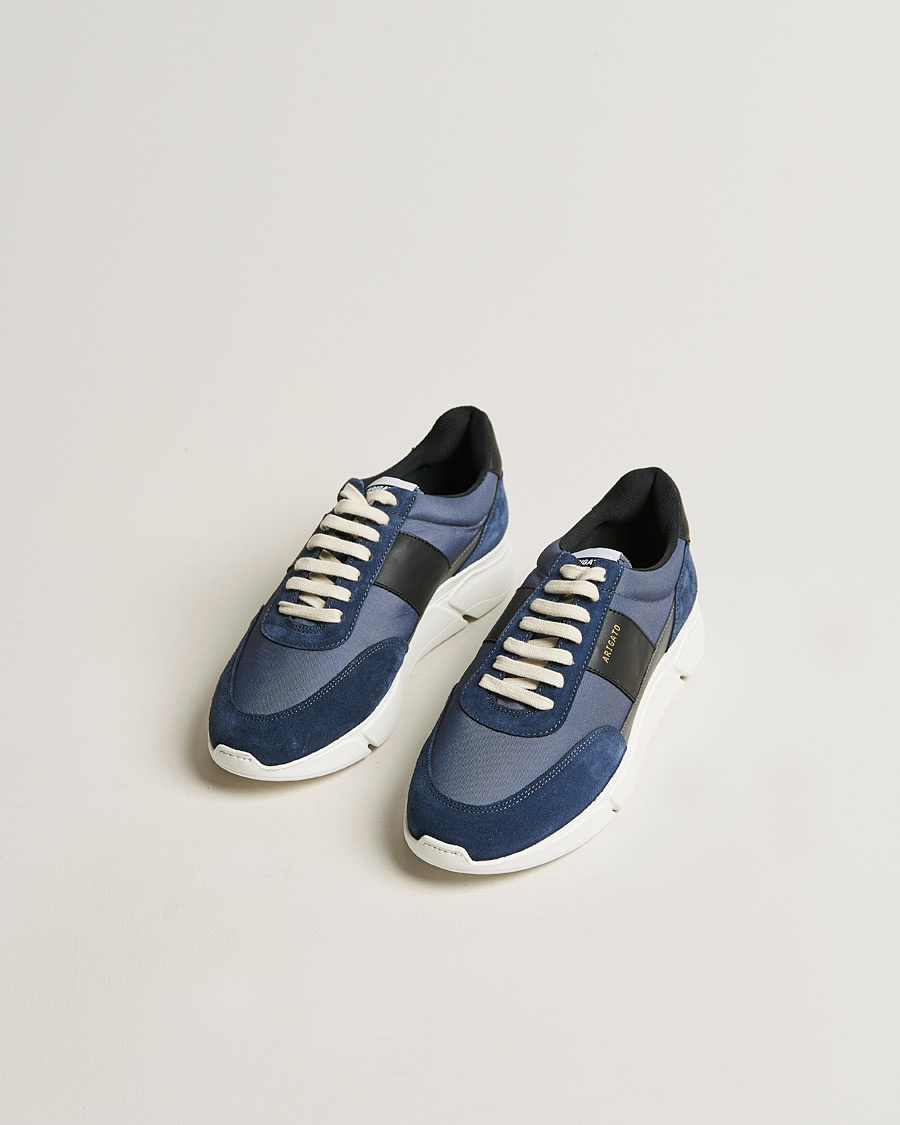 Heren |  | Axel Arigato | Genesis Vintage Runner Sneaker Navy
