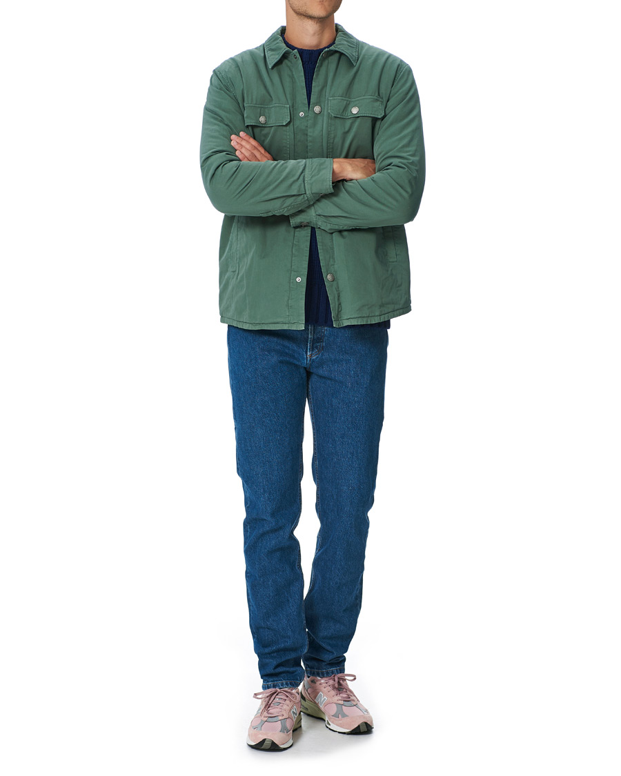 Heren | Jassen | A.P.C. | Chino Cotton Overshirt Military Khaki
