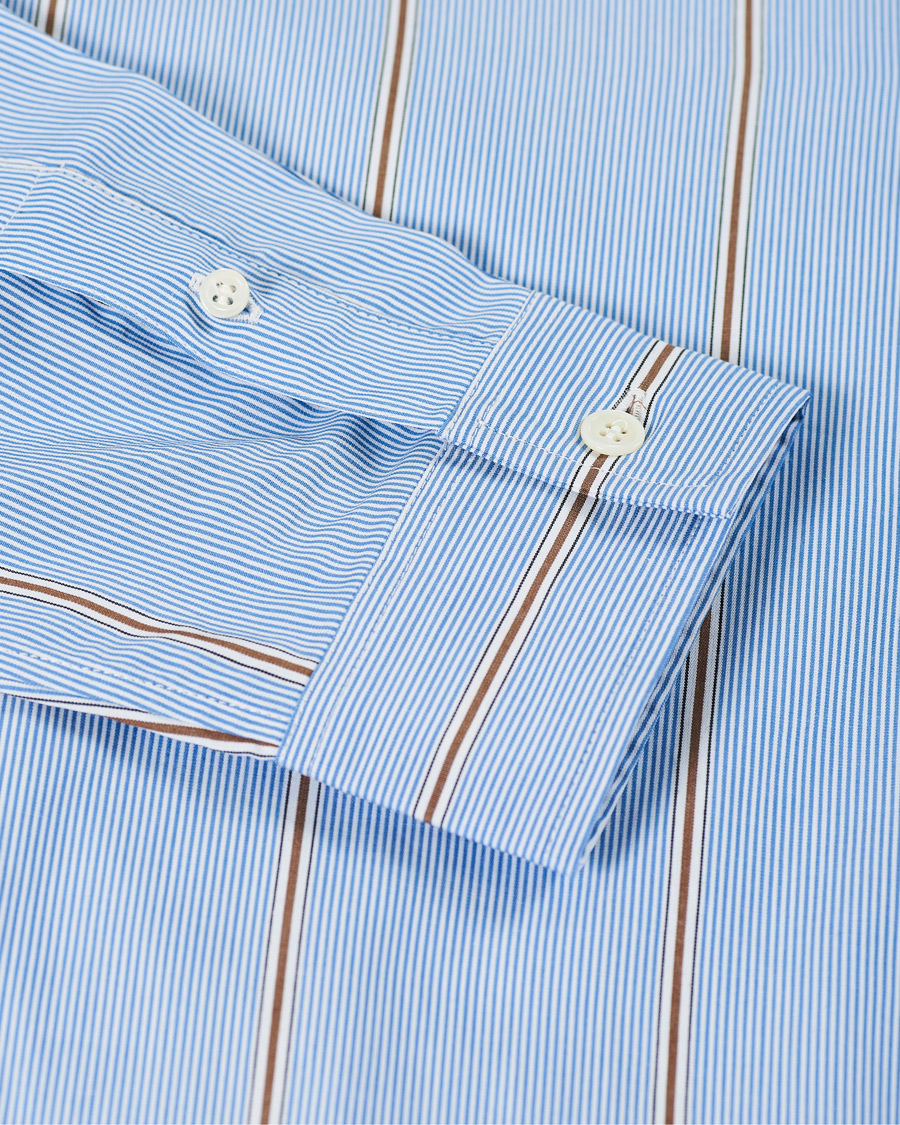 Heren | Overhemden | A.P.C. | Anthony Striped Shirt Light Blue