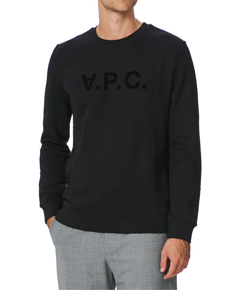 Heren | Truien | A.P.C. | VPC Sweatshirt Black