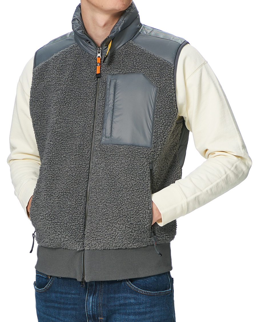 Heren | Jassen | Parajumpers | Selkup Power Fleece Vest Magnet