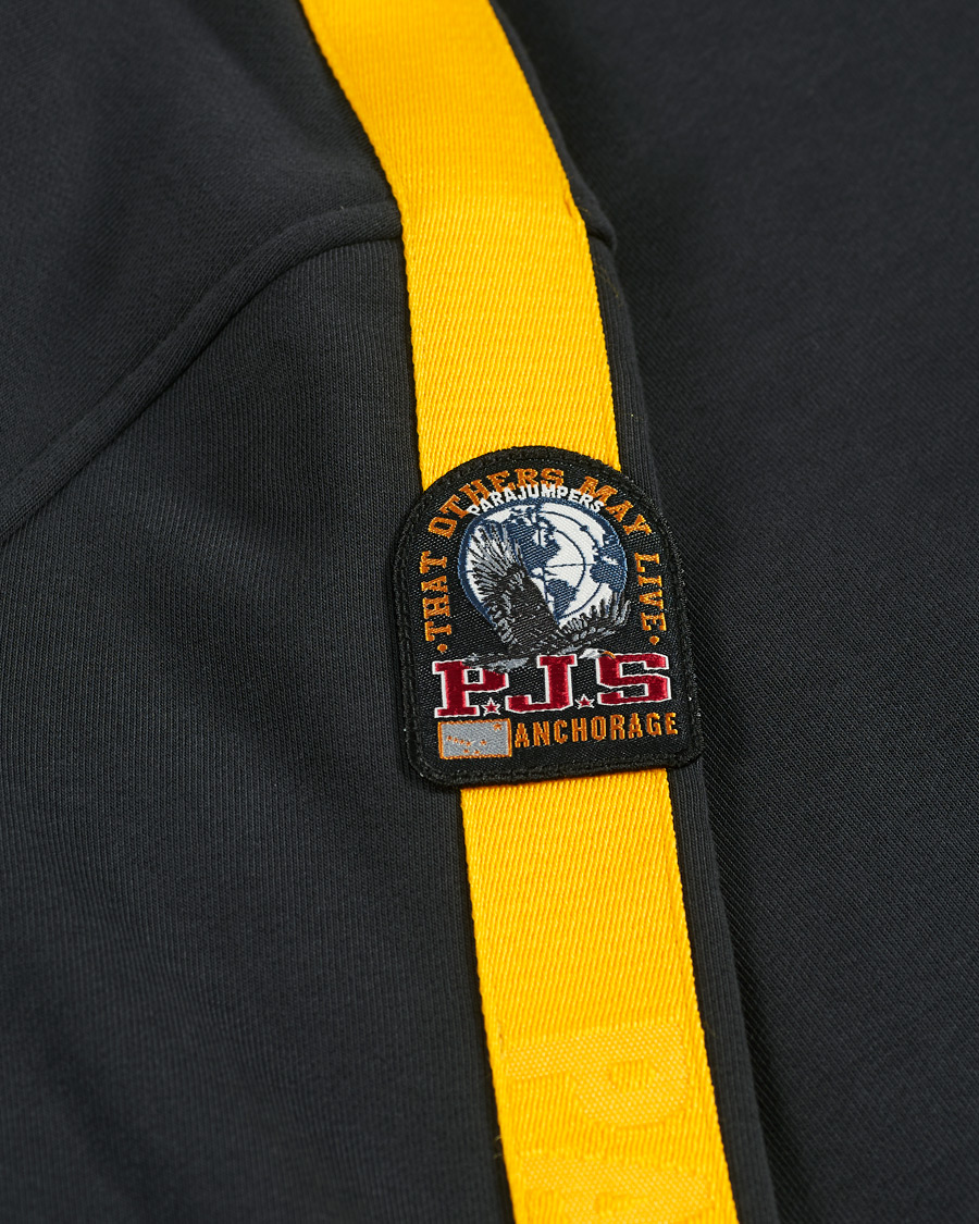 Heren | Truien | Parajumpers | Aldrin Full-Zip Hoodie Black