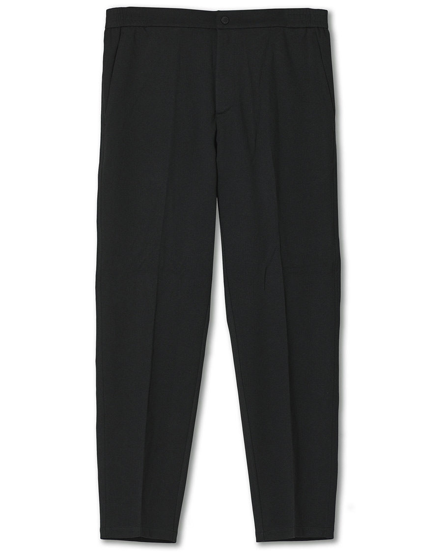 Heren | Broeken | Calvin Klein | Tapered Fit Jersey Hybrid Pants Black