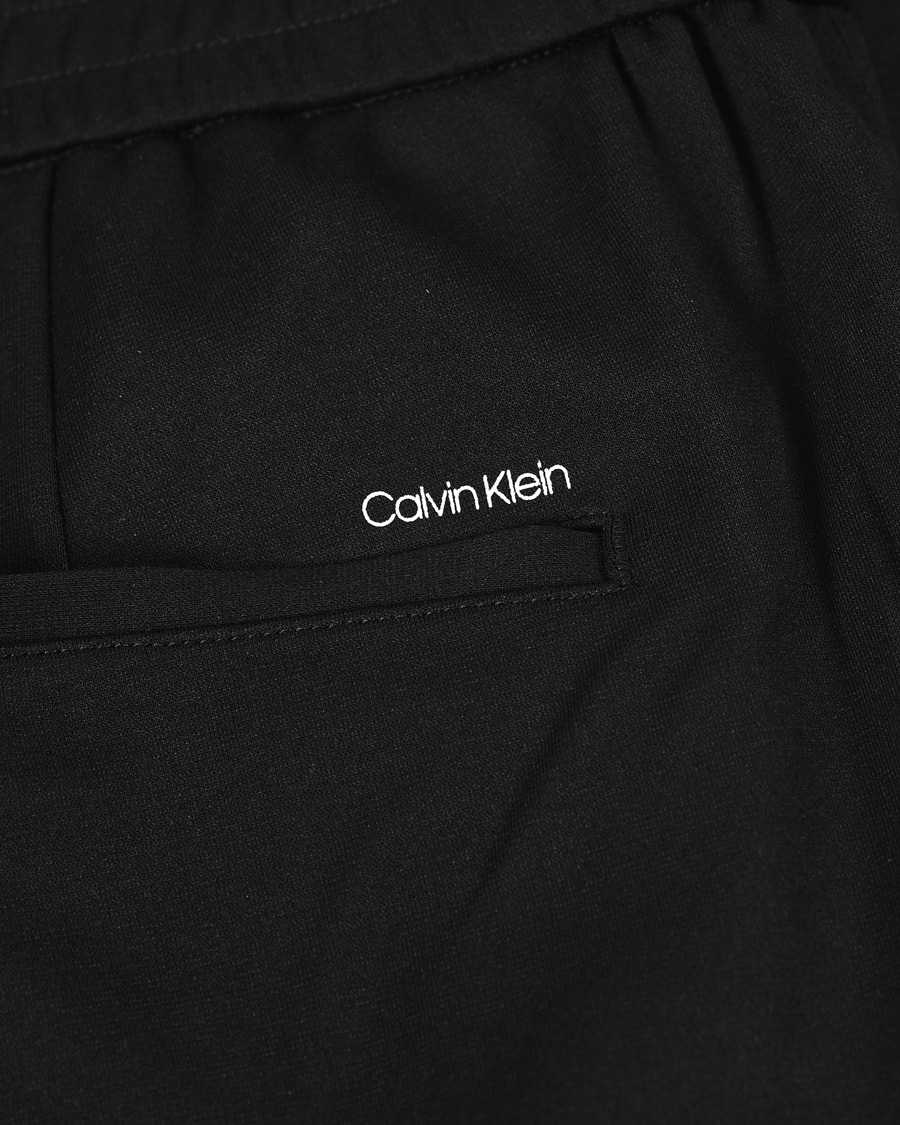 Heren | Broeken | Calvin Klein | Tapered Fit Jersey Hybrid Pants Black