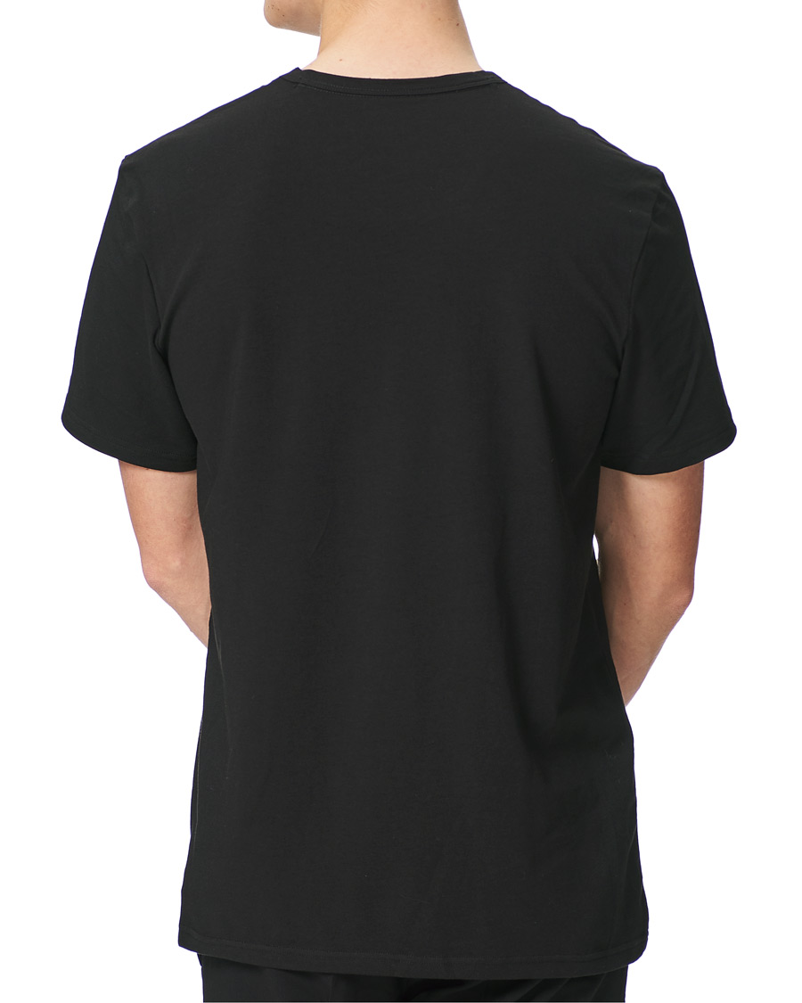 Heren | T-shirts | Calvin Klein | Center Logo Crew Neck Tee Black