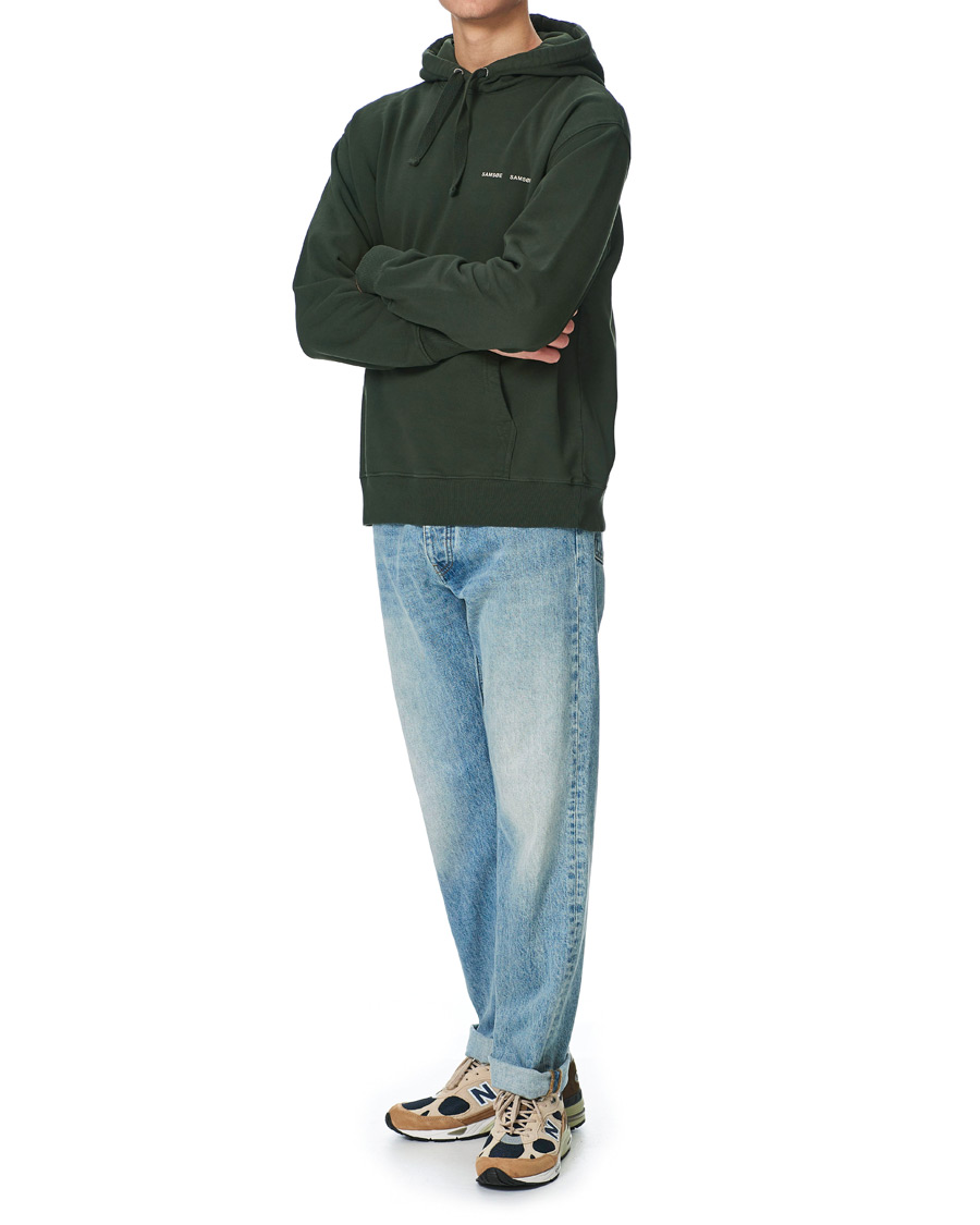 Heren | Truien | Samsøe Samsøe | Samsøe & Samsøe Norsbro Hoodie Kambu Green