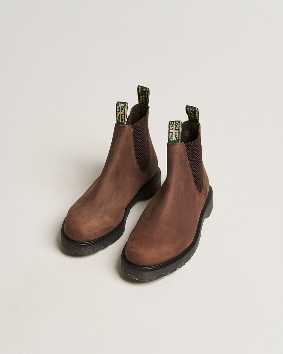 Heren | Loake Shoemakers | Loake Shoemakers | Loake 1880 Mccauley Heat Sealed Chelsea Brown Nubuck