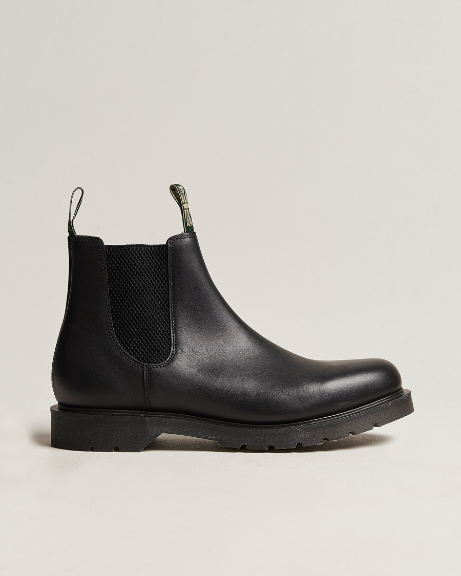Heren | Winterschoenen | Loake Shoemakers | Loake 1880 Mccauley Heat Sealed Chelsea Black Leather