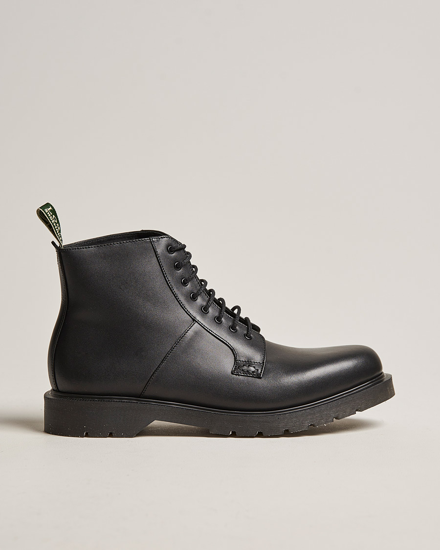 Heren | Loake Shoemakers Niro Heat Sealed Laced Boot Black Leather | Loake Shoemakers | Niro Heat Sealed Laced Boot Black Leather
