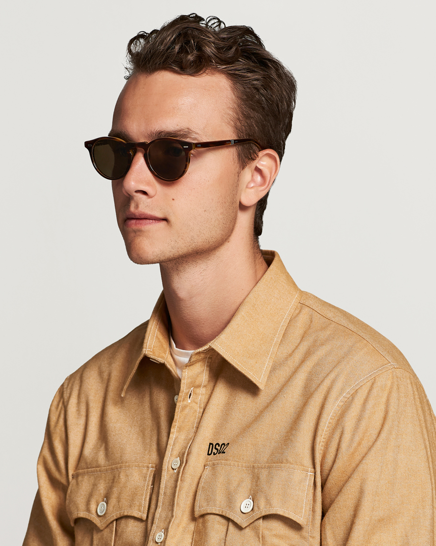 Heren | Accessoires | Oliver Peoples | Gregory Peck 1962 Folding Sunglasses Dark Brown