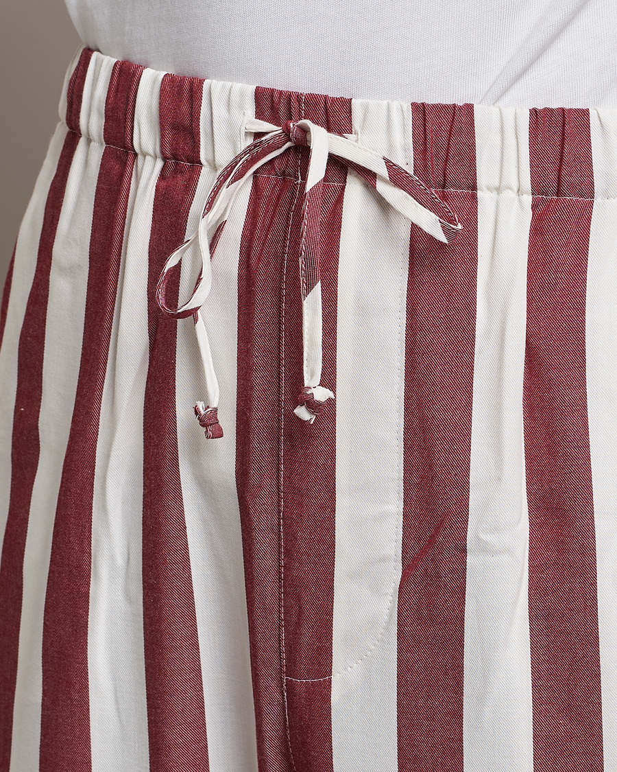 Heren | Pyjama's en gewaden | Nufferton | Uno Striped Pyjama Set Red/White